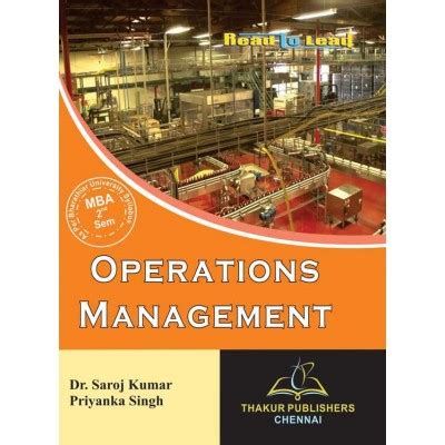 Read Operational Management Bharathiar University 