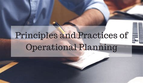 Full Download Operational Planning Principles Practices 