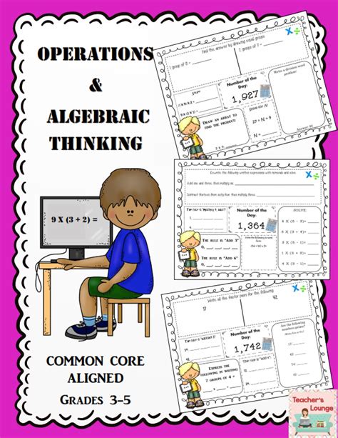 Operations Amp Algebraic Thinking Common Core State Standards Kindergarten Algebra - Kindergarten Algebra