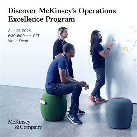 Operations Excellence Program Operations Mckinsey