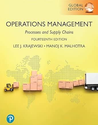 Operations Management Krajewski Process Analysis