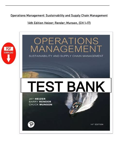 Operations Management Test Bank