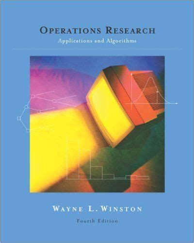 operations research winston solutions