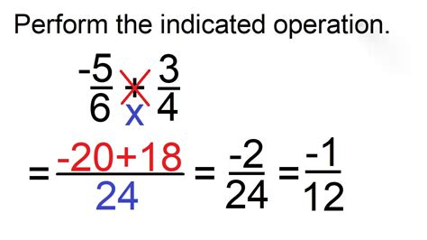 Operations With Fractions Rational Numbers Powers And Roots Inverse Operations Fractions - Inverse Operations Fractions