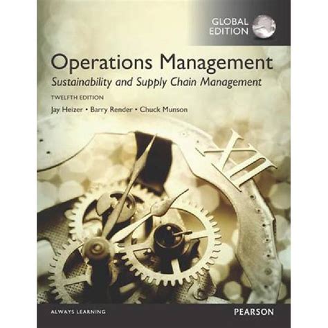Read Online Operations Management 12Th Edition 
