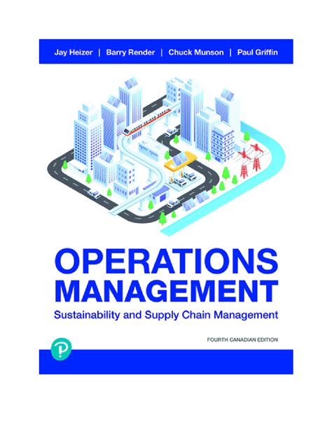 Download Operations Management 4Th Canadian Edition Solutions Manual 