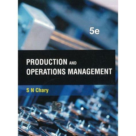 Read Operations Management 5Th Edition 