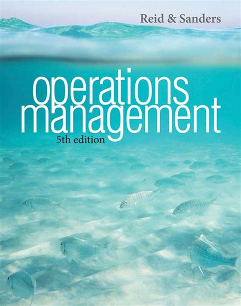 Full Download Operations Management 5Th Edition Reid 