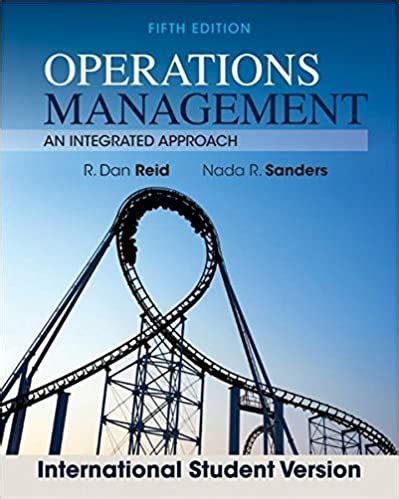 Full Download Operations Management 5Th Edition Reid 