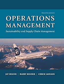 Read Online Operations Management Amazon Jay Heizer Barry M 