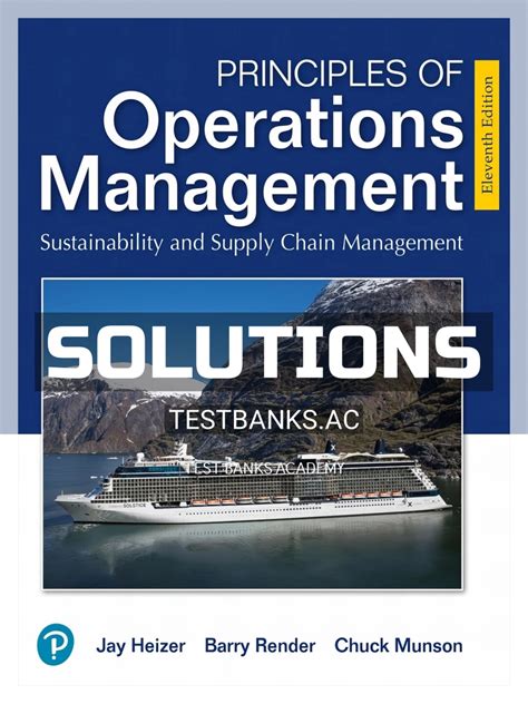 Download Operations Management Heizer 11 Edition Solutions 