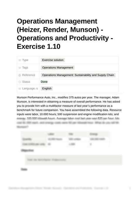 Download Operations Management Heizer Render Pdf 