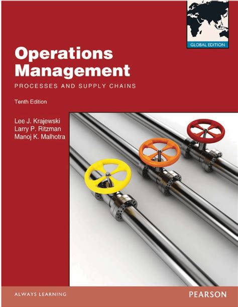 Read Online Operations Management Processes And Supply Chains 10Th Edition 