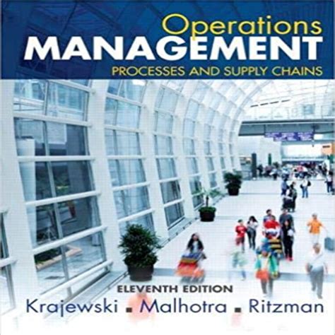 Read Operations Management Processes And Supply Chains Solution Manual 