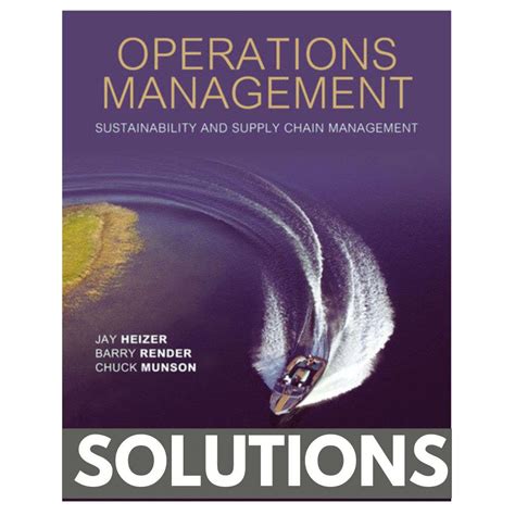 Read Online Operations Management Solution Manual Heizer 