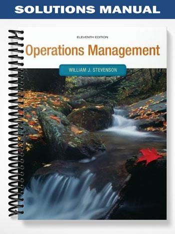 Full Download Operations Management Stevenson 11Th Edition Solutions Manual 