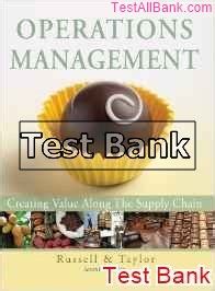 Read Online Operations Management Test 7Th Edition Russell 