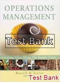 Read Online Operations Management Test 7Th Edition Russell 