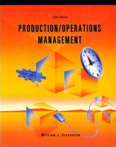 Full Download Operations Management William J Stevenson 8Th Edition 