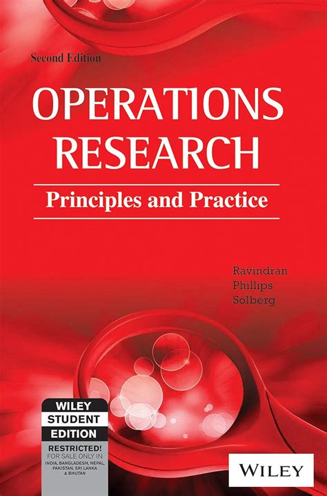 Full Download Operations Research Principles And Practice 