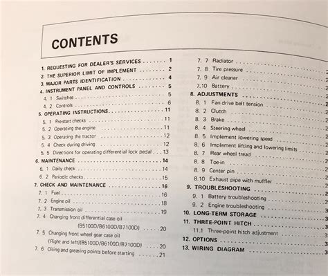 Operators Manual B7100