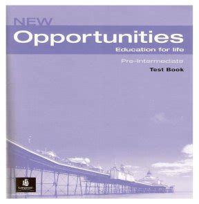 Opportunities Pre Intermediate Tests