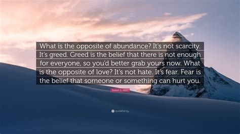 Opposite Of Abundance