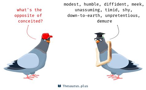 Opposite Of Conceited