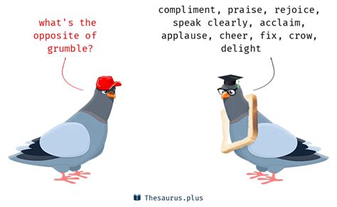 Opposite Of Grumble