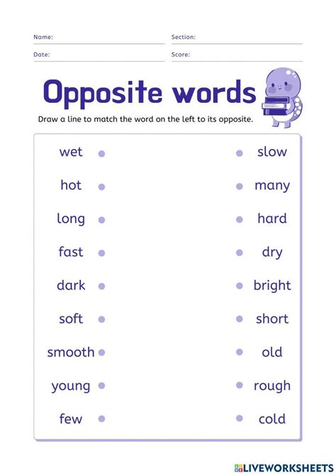 Opposite Words For Grade 2 Worksheets Learny Kids Opposites Worksheets For Grade 2 - Opposites Worksheets For Grade 2
