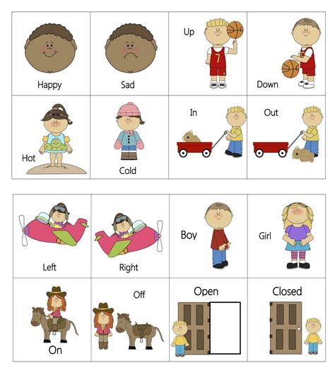 Opposites Activities For Esl Lesson Plans And Teaching Opposite Activities For Kindergarten - Opposite Activities For Kindergarten
