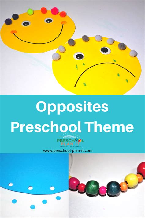 Opposites Theme Unit Plans Lesson Plans Activities Opposite Theme For Preschool - Opposite Theme For Preschool