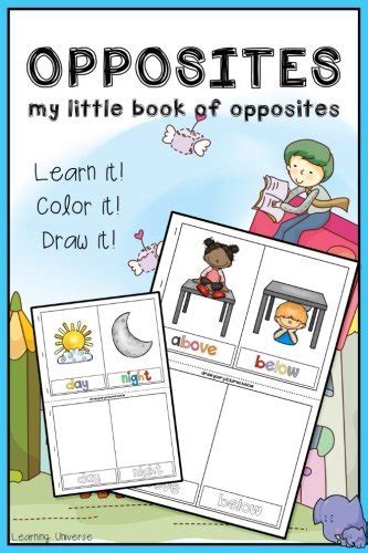 Download Opposites My Little Book Of Opposites Workbook Coloring Book Activity Book Cut Cards And Play Drawing Book Opposite Activity Book Volume 1 