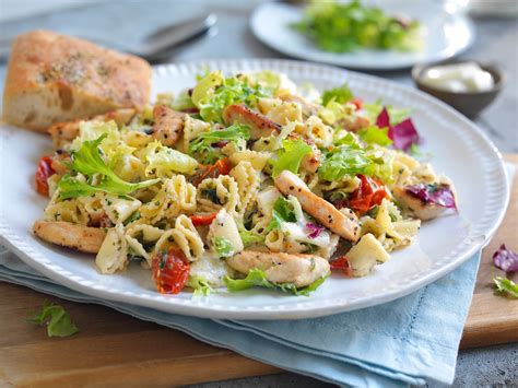 oppskrift pastasalat med kylling