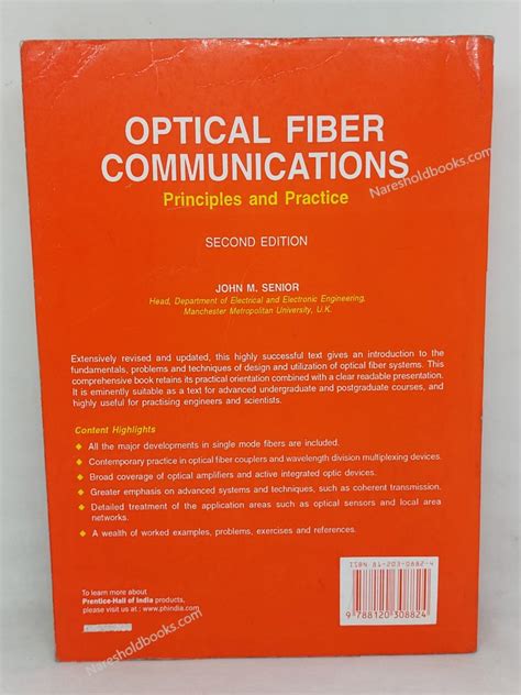 Optical Fiber Communication By John M Senior Solutions