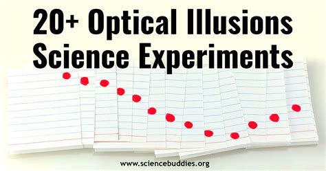 Optical Illusions Science Projects Physics Sciencebriefss Com Optical Illusion Science Experiments - Optical Illusion Science Experiments
