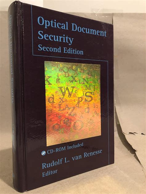 Optical Document Security with CDROM (Artech House Optoelectronics Library)