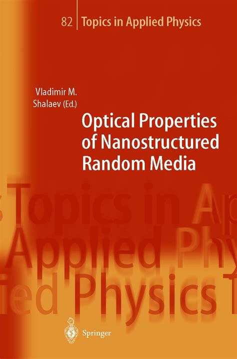 Download Optical Properties Of Nanostructured Random Media 1St Edition 