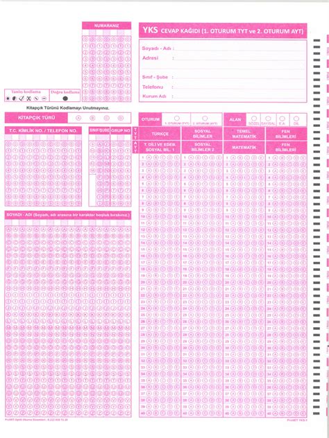 Optik Form Pdf