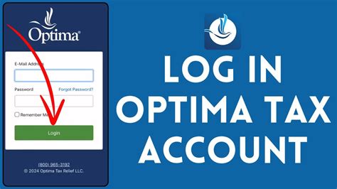 Optima Tax Login