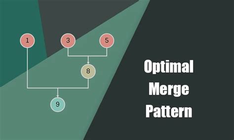 Optimal Merge Pattern