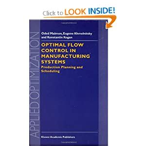 Read Optimal Flow Control In Manufacturing Systems 