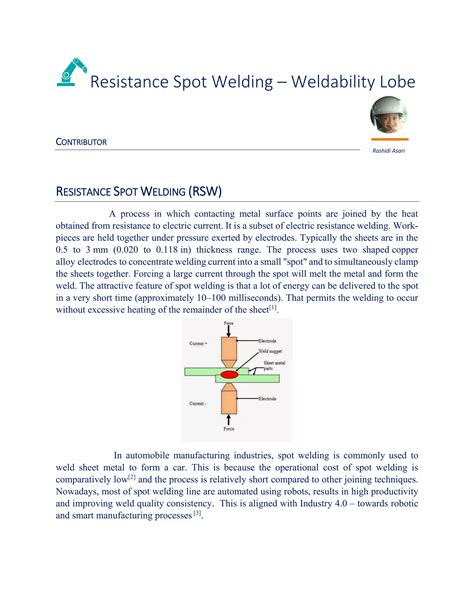 Optimization Of Spot Welding Process Parameters For