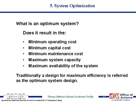 Optimum System Is The One Mcq