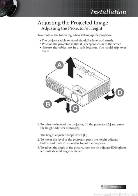 Read Optoma Projector User Guide 