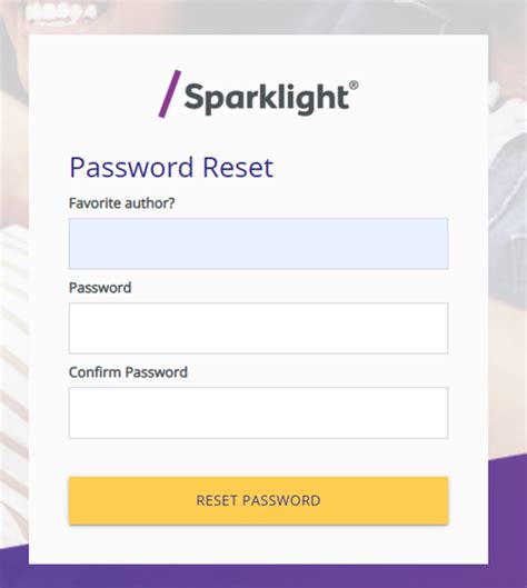 or Need to Change my Username or Password Sparklight Support