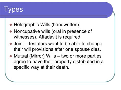 Or Noncupative Wills