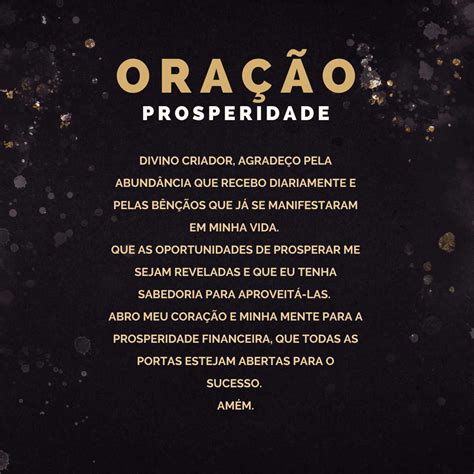 Oracao Da Prosperidade