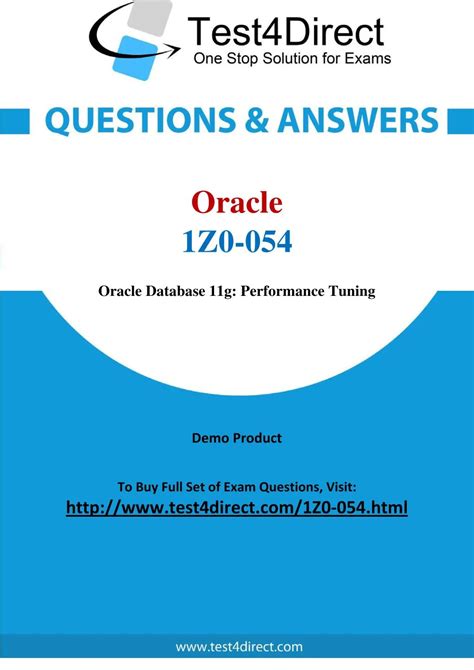 oracle 1z0 054