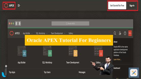 Oracle Apex Tutorial For Beginners